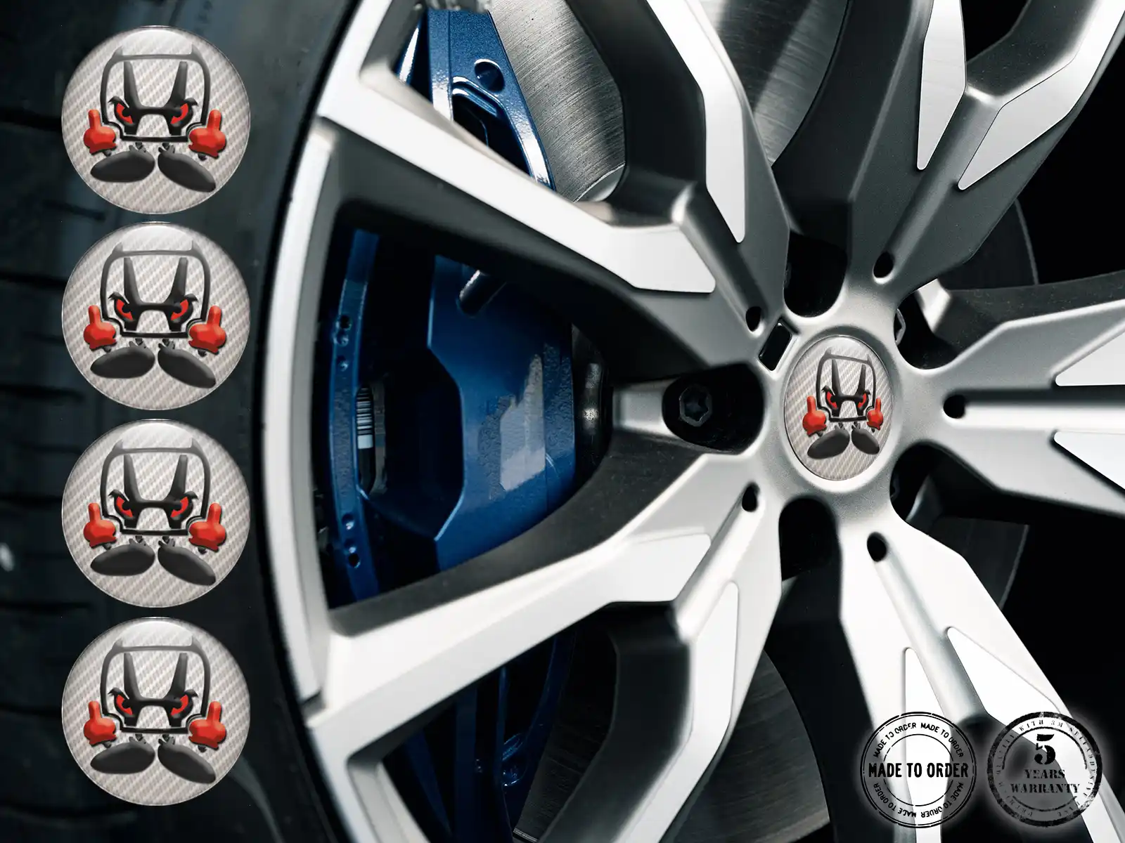 Wheel Stickers Drift Superior Dome Autos